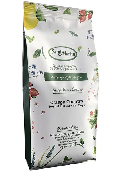 Orange Country Meyve Çayı 250 gr