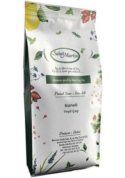 Naneli Yeşil Çay 250 gr