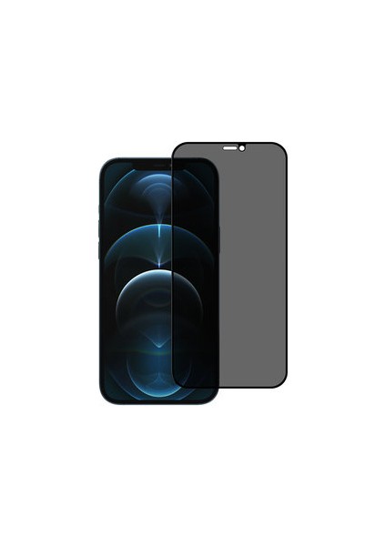 Iphone 12 Pro Uyumlu Hayalet Ekran Koruyucu Cam Tam Kaplama 9d
