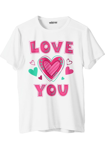 Kadın Aşk Temalı Regular Tişört