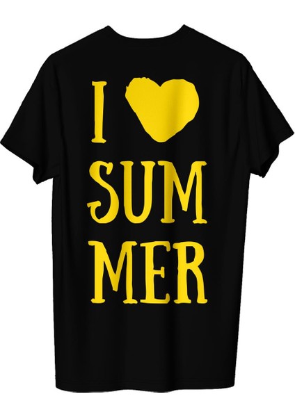 Erkek Tatil Temalı Regular Tişört