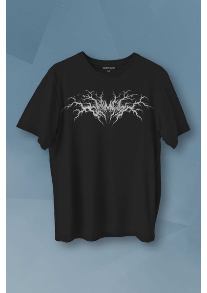 Trap Metal Hip Hop Rap Music Müzik Trapmetal Baskılı Siyah T-Shirt Tişört