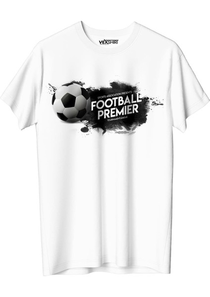 Erkek Futbol Temalı Regular Tişört