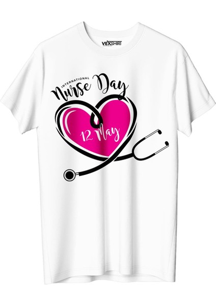 Erkek Hemşire Temalı Regular Tişört