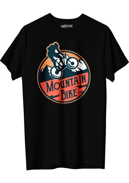Erkek Motorsiklet Temalı Regular Tişört