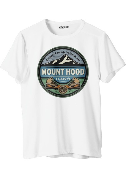 Kadın Dağcılık Buıldıng Temalı Regular Tişört