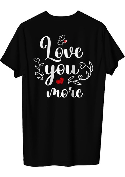 Erkek Aşk Temalı Regular Tişört