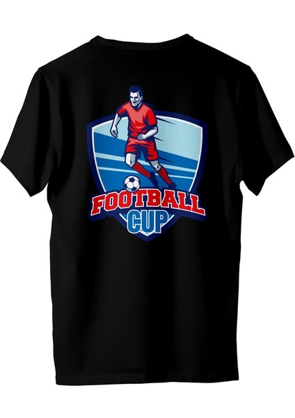 Kadın Futbol Temalı Regular Tişört