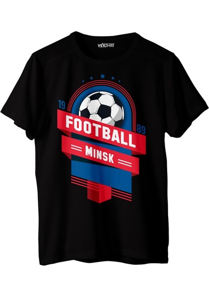 Kadın Futbol Temalı Regular Tişört