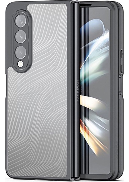 Samsung Z Fold4 5g Aimo Series Premium Buzlu Sert Pc-Tpu Kılıf AL-36389