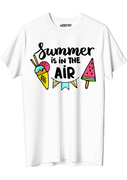 Erkek Tatil Temalı Regular Tişört