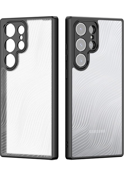 Samsung S22 Ultra Aimo Series Premium Buzlu Sert Pc-Tpu Kılıf AL-36383