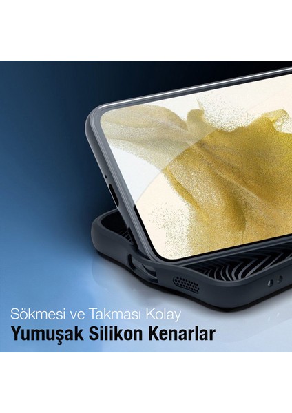 Samsung S22 Ultra Aimo Series Premium Buzlu Sert Pc-Tpu Kılıf AL-36383 fırsatları
