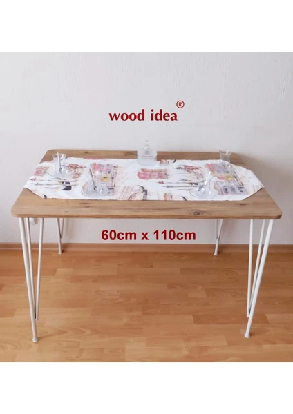 Wood Idea 60 x 110 Mutfak Masası...yemek Masası...çalışma Masası