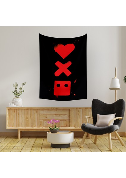 Love Death Robots Duvar Örtüsü Halısı