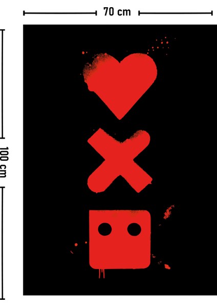 Love Death Robots Duvar Örtüsü Halısı fiyatları