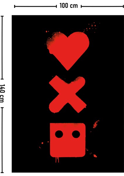 Love Death Robots Duvar Örtüsü Halısı modelleri