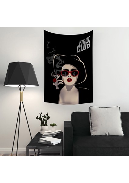 Fight Club Marla Singer Duvar Örtüsü Halısı