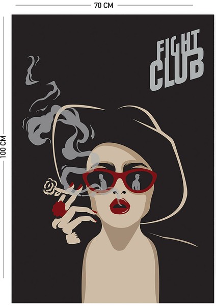 Fight Club Marla Singer Duvar Örtüsü Halısı