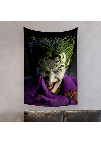 Joker Dc Duvar Örtüsü Halısı