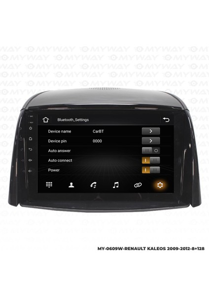 Renault Kaleos Android 12 Multimedya Carplay 4gb RAM+64GB HDD Navigasyon Ekran fiyatları