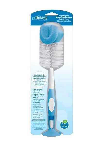 Dr. Brown's Mavi Biberon & Emzik Fırçası