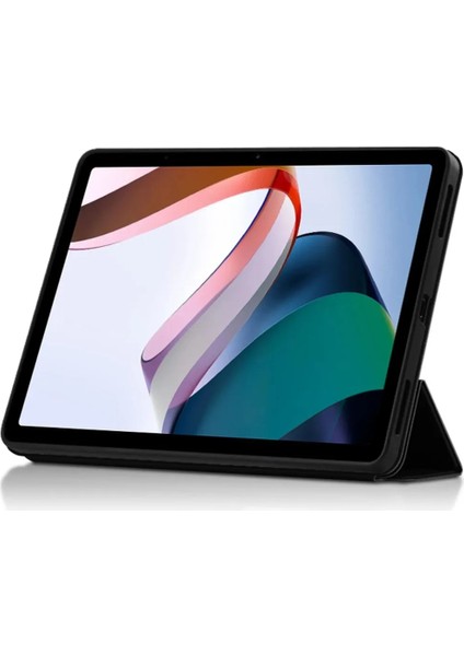 Xiaomi Redmi Pad 6gb 128GB 10.6" Tablet Uyumlu Flip Smart Standlı Akıllı Kılıf Smart Cover