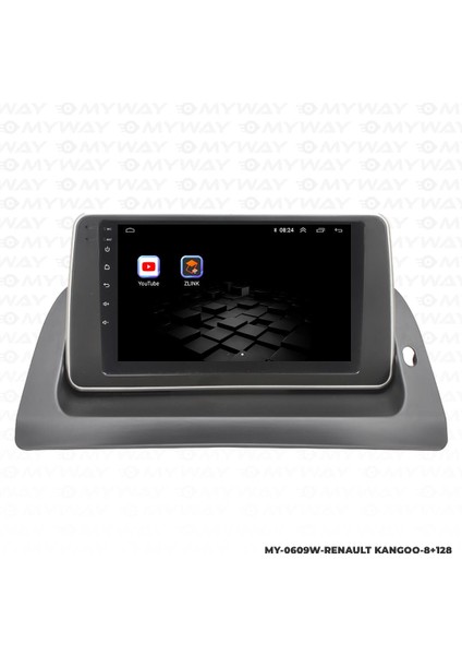 Renault Kangoo Android 12 Multimedya Carplay 4gb RAM+64GB HDD Navigasyon Ekran