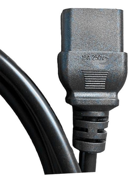 C19 Power Kablo Ups Kablosu 1.5 Metre Koşu Bandı Güç Kablosu