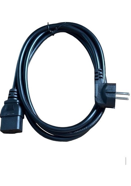 C19 Power Kablo Ups Kablosu 1.5 Metre Koşu Bandı Güç Kablosu