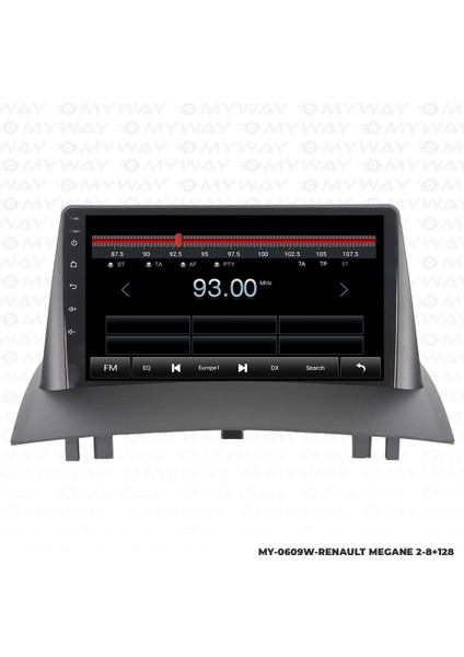 Renault Megane 2 Android 12 Multimedya Carplay 4gb RAM+64GB HDD Navigasyon Ekran fırsatları