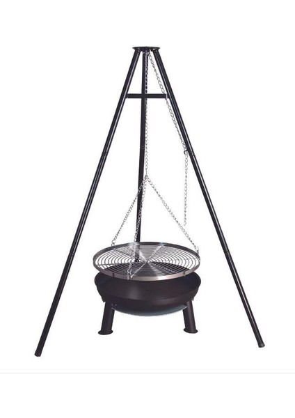 İsveç Mangalı Askılı Kamp Mangalı Swing Grill Bunbury