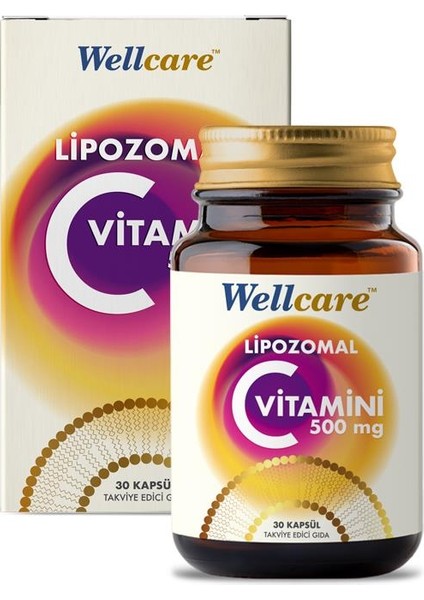 Lipozomal Vitamin C 500 mg 30 Kapsül