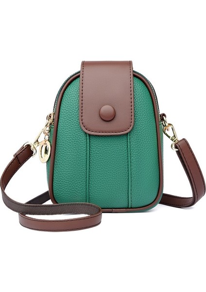 Mini Küçük Çanta Moda Yönlü Messenger Cep Telefonu Çantası (Yurt Dışından)