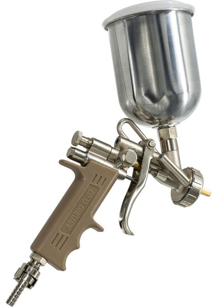 E70 Havalı Boya Tabancası Üstten Depolu 1.8 mm 0.5 Litre
