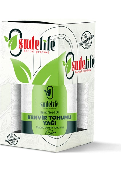 Sudelife Kenevir Tohumu Yağı 50 ml