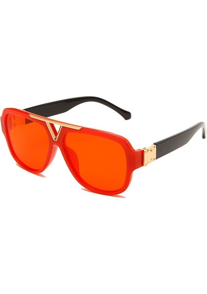 Havacı Oval Çerçeve Güneş Gözlüğü (Yurt Dışından)