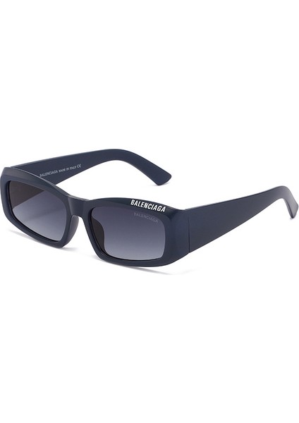 Basit Kare Çerçeve Sokak Stili Güneş Gözlüğü (Yurt Dışından)