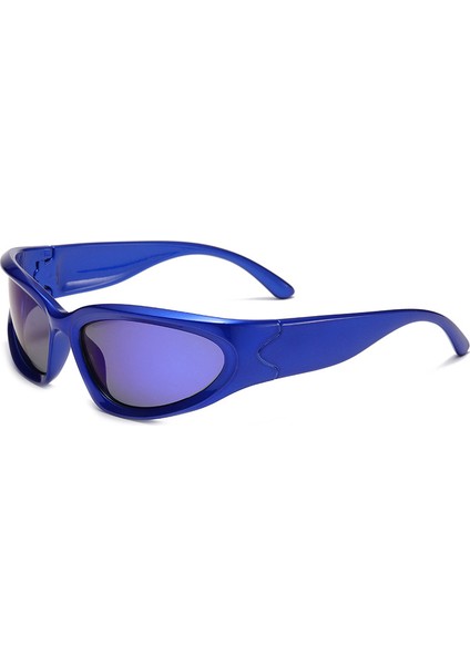 Polarize Wrap Bisiklet Güneş Gözlüğü (Yurt Dışından)