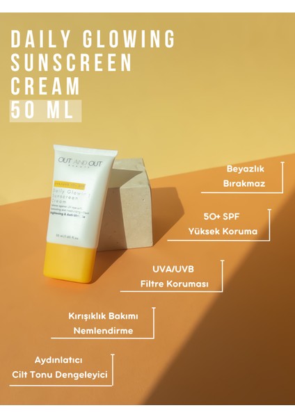 Güneş Koruyucu Yüz Kremi 50+ Spf 50 Ml