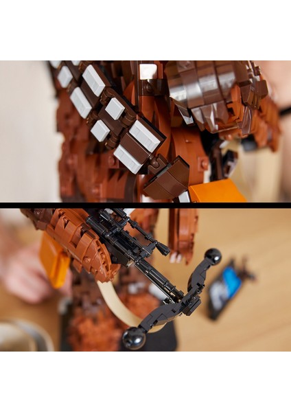 ® Star Wars™ Chewbacca 75371 - Yetişkinler için İnşa Edilebilen Koleksiyonluk Figür Yapım Seti (2319 Parça)