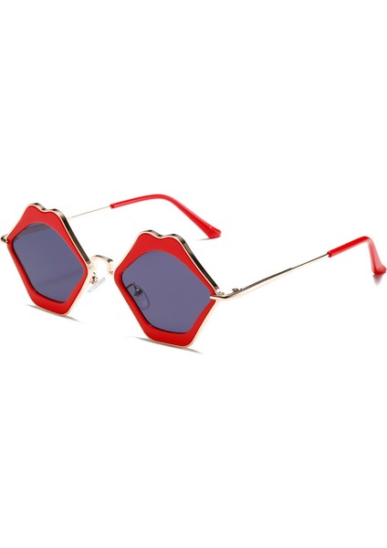 Metal Dudaklar Güneş Gözlüğü (Yurt Dışından)