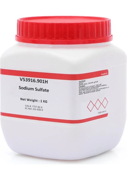 Sodyum Sülfat 1 Kg - Cas No : 7757-82-6