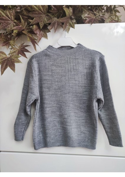 Fitilli Yarım Balıkçı Yaka Slim Fit Esnek Triko Body