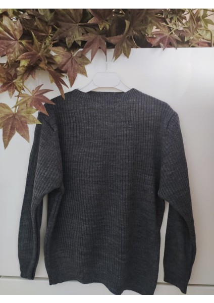 Fitilli Yarım Balıkçı Yaka Slim Fit Esnek Triko Body