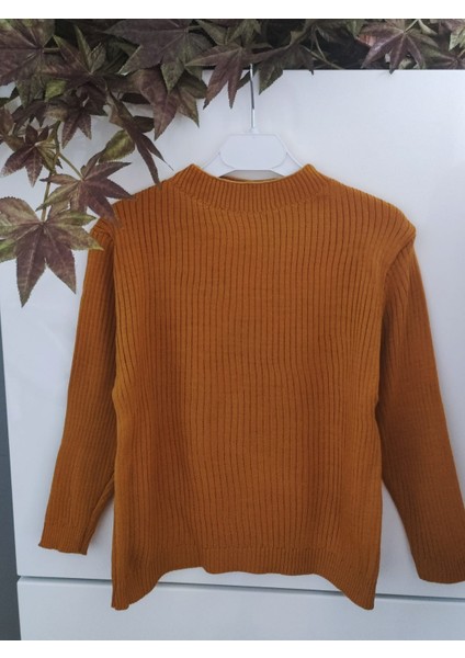 Fitilli Yarım Balıkçı Yaka Slim Fit Esnek Triko Body