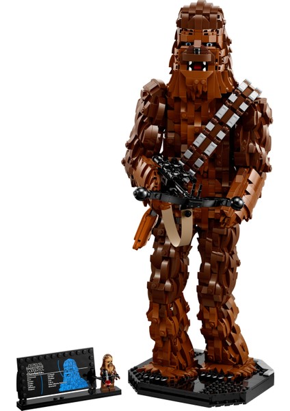 ® Star Wars™ Chewbacca 75371 - Yetişkinler için İnşa Edilebilen Koleksiyonluk Figür Yapım Seti (2319 Parça)