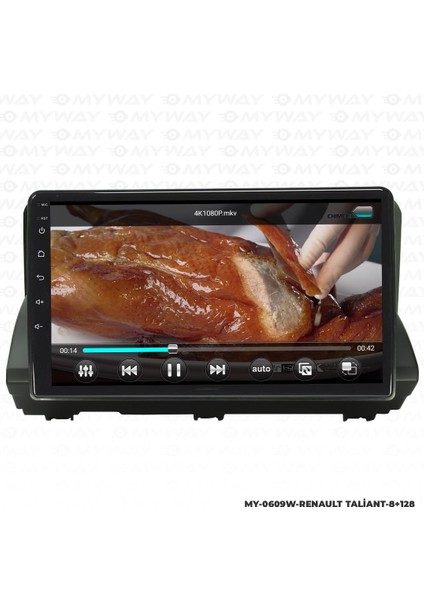 Renault Taliant Android 12 Multimedya Carplay 4gb RAM+64GB HDD Navigasyon Ekran