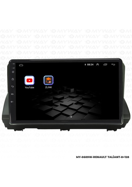 Renault Taliant Android 12 Multimedya Carplay 4gb RAM+64GB HDD Navigasyon Ekran indirimleri