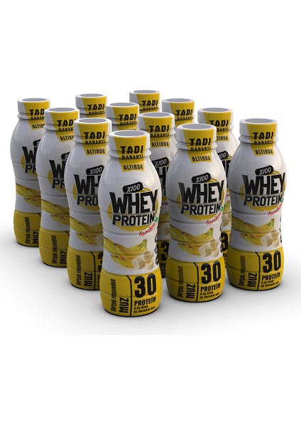 Tazelen 30 gr Muzlu Whey Protein 12 Adet